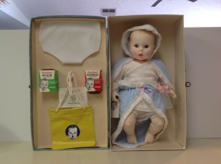 Vintage 17 " Gerber Baby Doll Flirty Eyes Atlanta Novelty