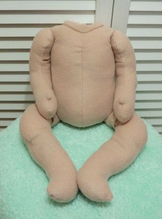 Cloth Doll Body For (cuddle Baby) 18 " To 19 " Reborn Doll Supplies