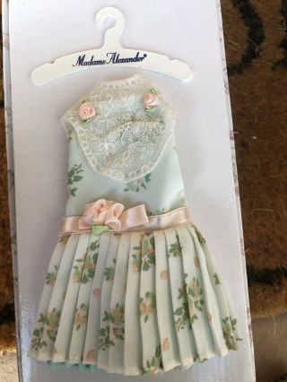 Madame Alexander Margaret Doll 1920 " S Honeymoon Dress & Hanger For 10 " Doll