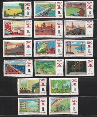 China Prc Sc 1255 - 70,  Fulfillment Of The 4th Five Year Plan J8 Nh W/og