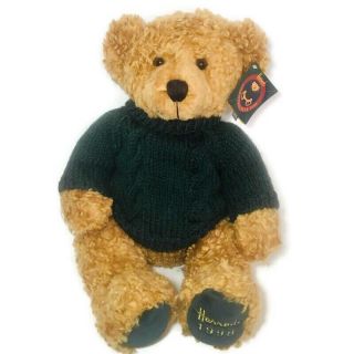 Harrods 1998 13 " Christmas Bear Hamish Footdated Tags Plush Teddy Limited