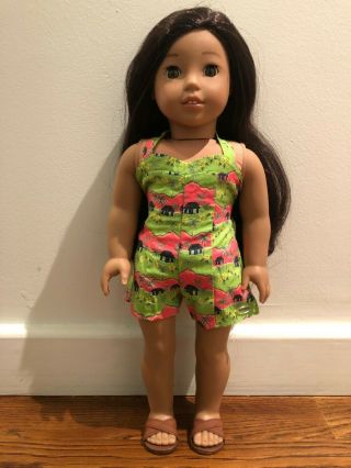Nanea American Girl Doll 18 Inch Hawaiian Doll,