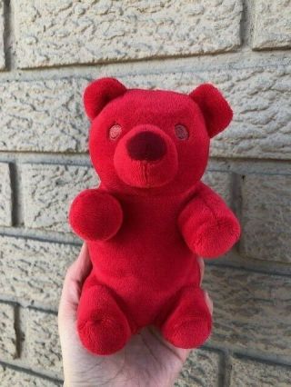 Red Gummi Bear Plush Toy