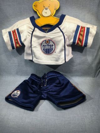 Build A Bear Clothes - Edmonton Oilers Hockey Team Outfit