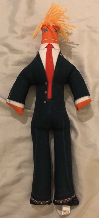 President Donald Trump 12” Dammit Doll Whack The Stuffing Out Authentic Euc
