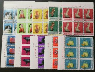 China Prc Stamps T29 1978 Sc 1423 - 1432,  Arts And Crafts,  Blk Of 6,  Mnh