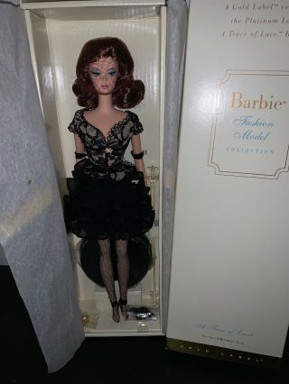 2004 Mattel Gold Label A Trace Of Lace Silkstone Barbie Doll