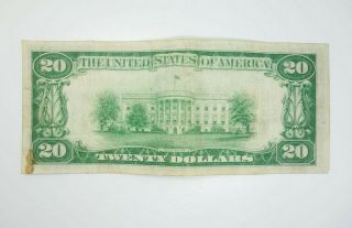 Estate Found United States Series 1928 $20 Gold Certificate A22828519A 2