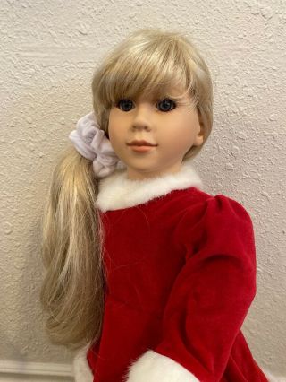 My Twinn Kelsey Doll Dressed For The Holidays Breathtaking