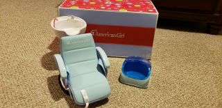 American Girl Salon Spa Chair And Accessories