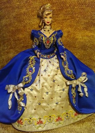 1998 Faberge Imperial Elegance Ltd.  Edition Porcelain Barbie With