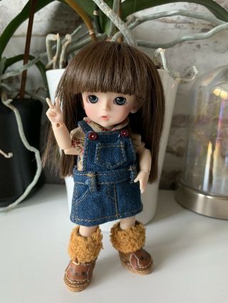 Bjd Recast Lati Yellow With Clothes And Wig