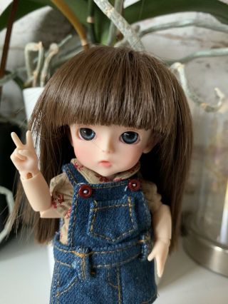 BJD recast Lati Yellow with clothes and wig 2