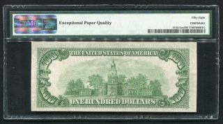 FR.  2153 - Gm 1934 - A $100 FRN FEDERAL RESERVE NOTE CHICAGO,  IL PMG AU - 58EPQ (1of6) 2