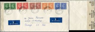 No019.  Norwegian Forces In Great Britain Field Post Cover To Usa 1943 Censored
