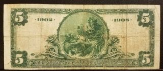San Francisco National Currency 1902 $5 The Anglo & London Paris National Bank 2