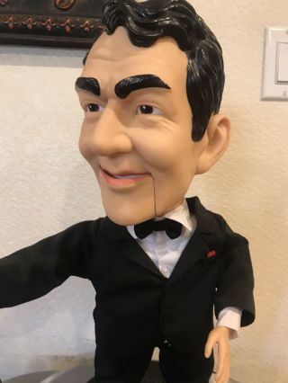 Collectors Edition Dean Martin Animated Singing Gemmy Figurine Doll Music Amore