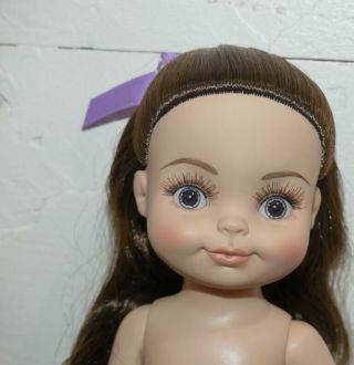 Tonner Brunette Basic Half Pint Patsy Nude Doll Hair Ribbon Patsy Size