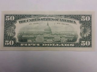 0ld $50.  00 Star Note (1969) 3