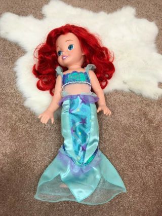 Disney Princesss Ariel Doll Little Mermaid Playmates Toys 15 "