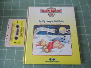 Teddy Ruxpin Vintage Book & Cassette Lullabies