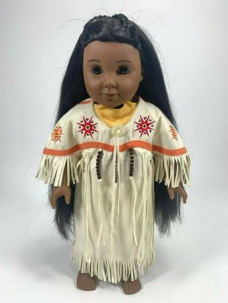American Girl Pleasant Company 2002 Kaya Native Indian Brown Girl Doll 18 "