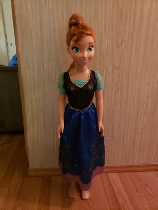 Disney Frozen Life Size My Size Princess Anna 38 " (over 3 Ft Tall) Doll