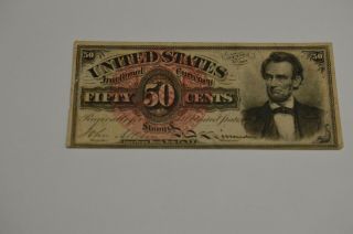 Fr 1374 United States 50c Fifty Cents Fractional Currency