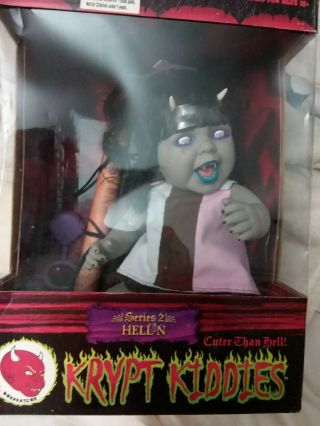 Krypt Kiddies Series 2 Hell - N In Goth Halloween Doll