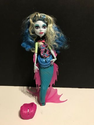 Monster High Create A Monster Siren Mermaid Girl Doll W/ Wig & Belt