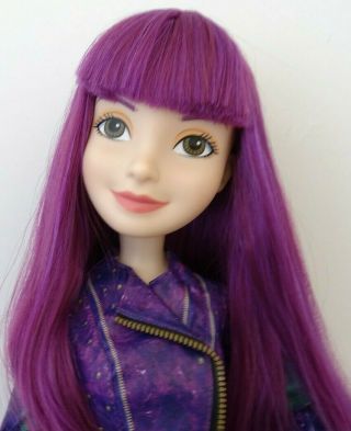 Disney Descendants 2 Mal 28” Doll Purple Hair