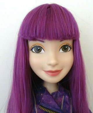 Disney Descendants 2 Mal 28” Doll Purple Hair 2