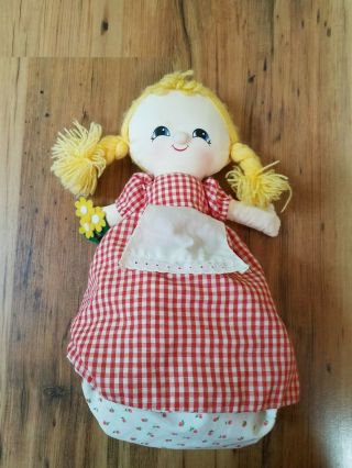 Vintage Little Red Riding Hood Grandma Wolf Topsy Turvy R.  Dankins And Co 1984
