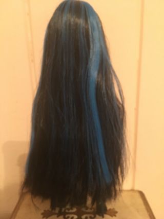 Bratz Doll,  Magic Hair,  Extra Long Black & Blue Hair,  Unique 2