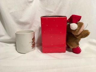 1988 Dayton Hudson ' s Santa bear and his Polar Club Plush ' N Mug,  Mouse 2