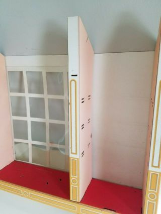 1960s Vintage Mattel Barbie Fashion Shop Window Section Center Wall Only