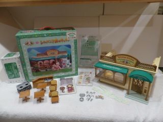 Epoch Calico Critters Sylvanian Families Sylvanian Kitchen Set Japan W/ Box