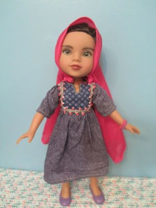 Hearts For Hearts All Vinyl Doll,  Shola From Afghanistan By Playmates,  2010