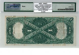 1917 $1 Legal Tender Note PMG 30 NET Fr 39 Speelman/White 19 - C366 2