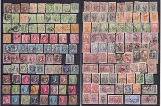 Greece.  1880 - 1906 A Special Lot (2 Full Pages) Of Classical Stamps,  Hermes Heads