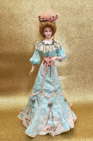 The Gibson Girl Anniversary Bridesmaid Porcelain Doll The Franklin