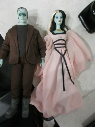 The Munsters Barbie & Ken Dolls Limited Edition 2001 Mattel Set