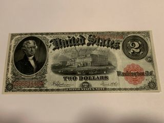 1917 $2 Bill United States Note Two Dollar