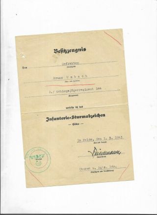 Germany 2x Third Reich WW2 order (U52) 2