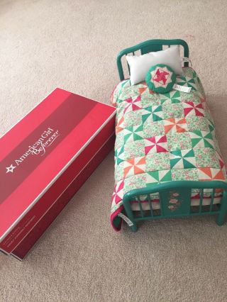 American Girl Kit’s Bed And Bedding Set