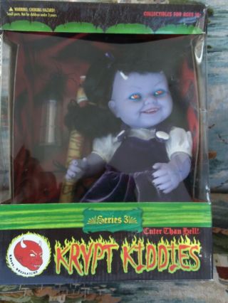 Krypt Kiddies Series 3 Vile - Ette In Goth Halloween Doll