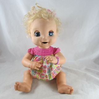 2006 Baby Alive Soft Face Baby Doll Interactive Poops Pees Talks Hasbro