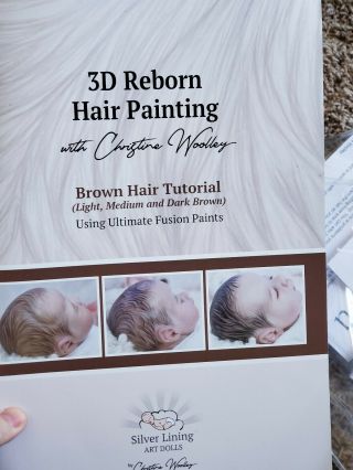 3d Hair Painting Tutorial By Christine Woolley For Reborn Dolls