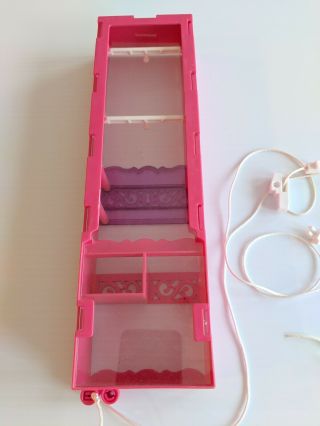 Barbie Dream House 2013 Replacement Part - Closet to Bathroom Elevator w/String 2