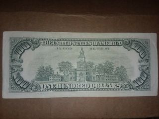 Old Style $100 Dollar Bill Series 1990 Federal Reserve Bank of Cleveland 2